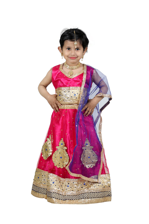 Radha dress for 2 sales year girl