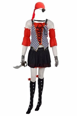 Buy Captain Hook Costume Woman Online In India -  India