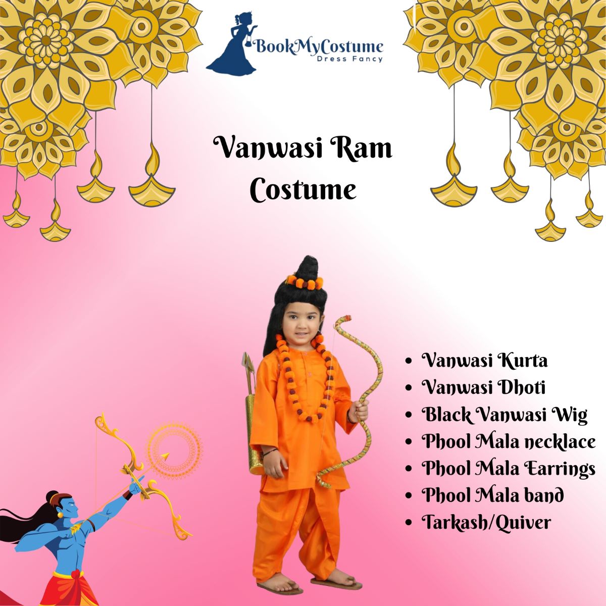Vanvasi Ram Fancy Dress - Welcome to Aaradhyafancy dresse