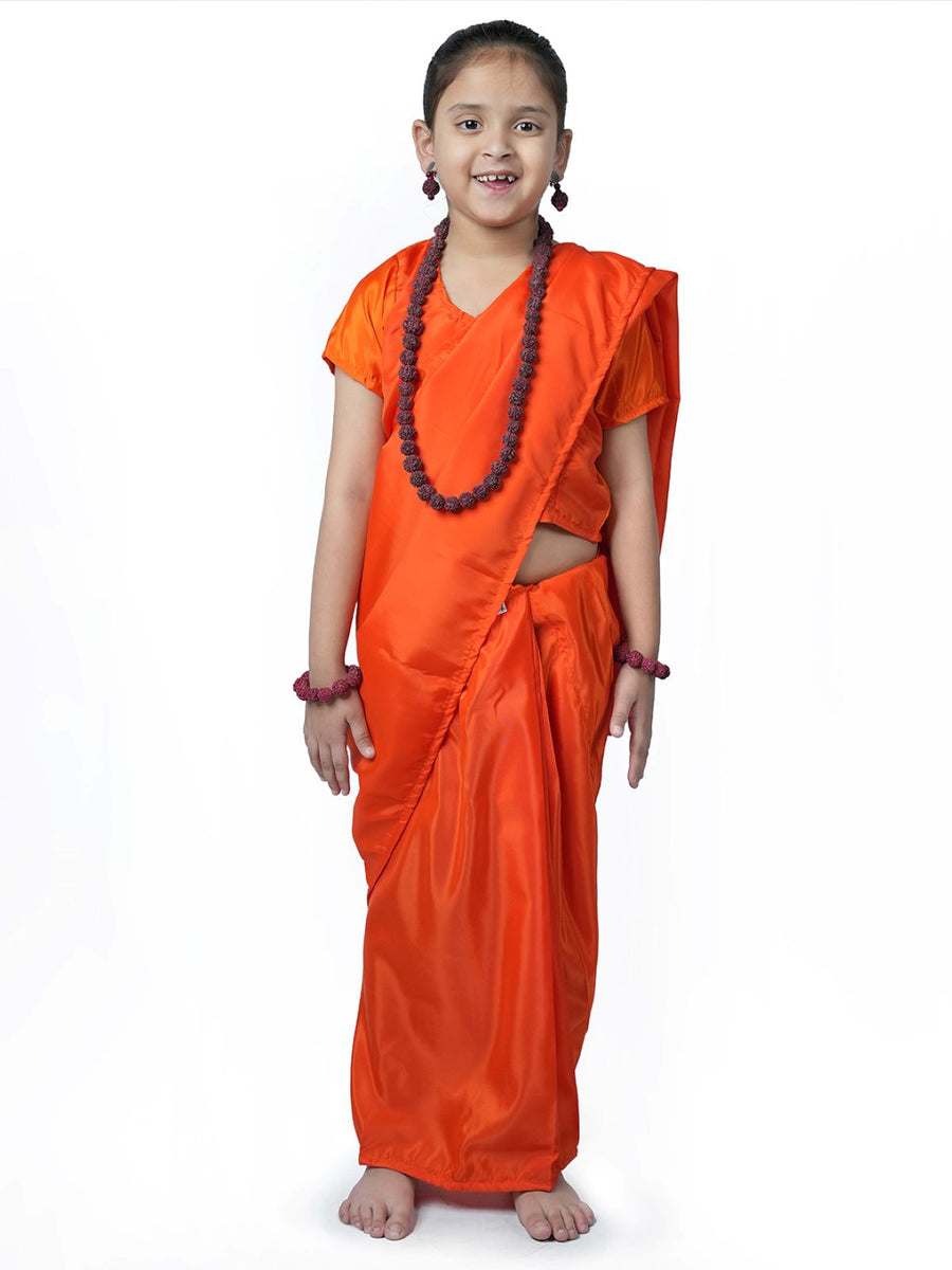 Goddess Saraswati Mata Fancy Dress Costume – Ramleela Dress