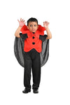 BookMyCostume Dracula Vampire Kids Fancy Dress Costume | Halloween Theme