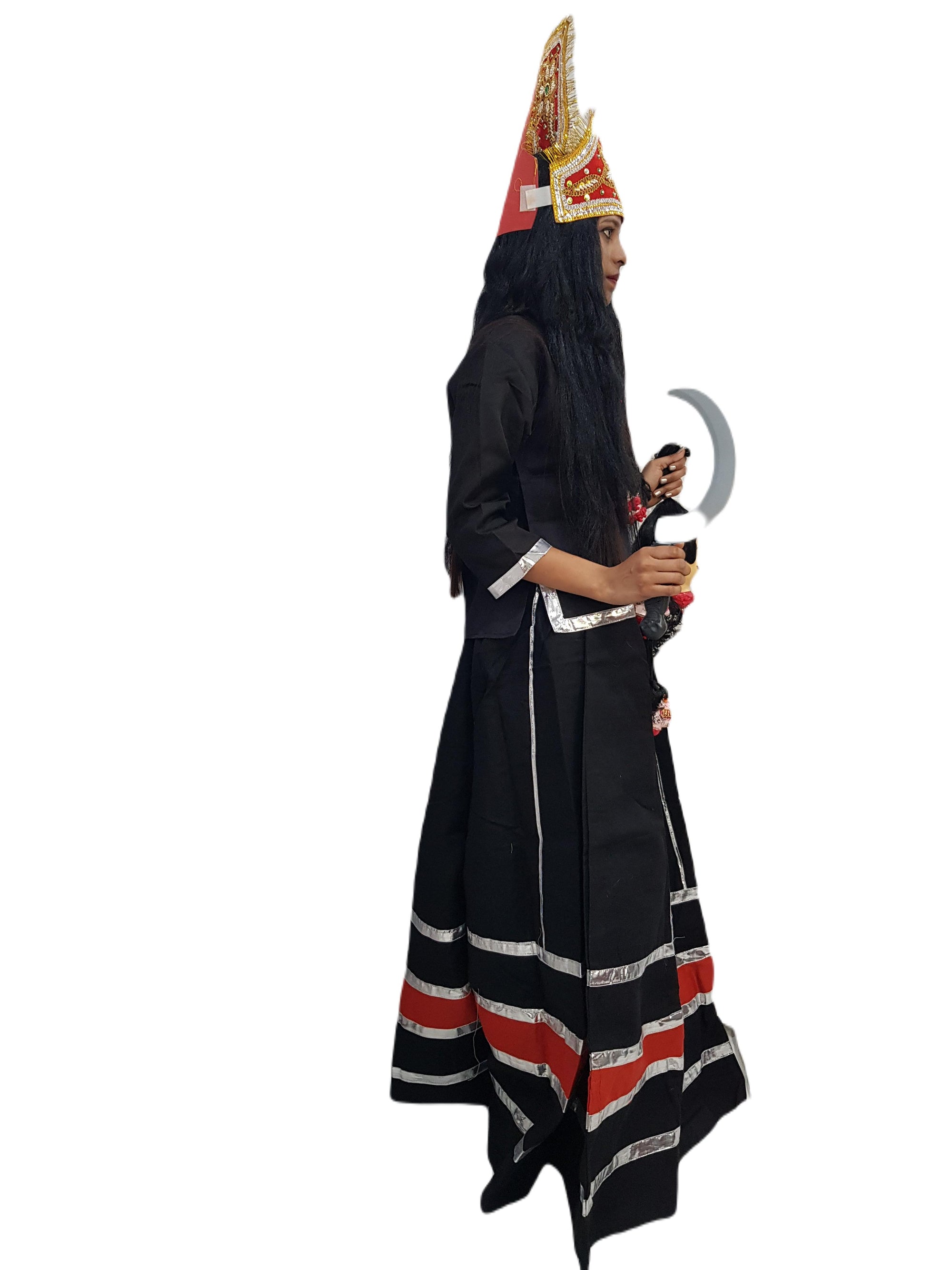 Buy NFD Bharat MATA Kid's White Fancy Dress Online at Low Prices in India -  Amazon.in