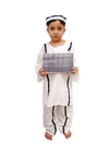 Prisoner Thief Jailed Freedom Fighter Kids Fancy Dress Costume