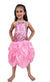 Pink Balloon Frock Western Dance Costume Dress for Girls - Premium