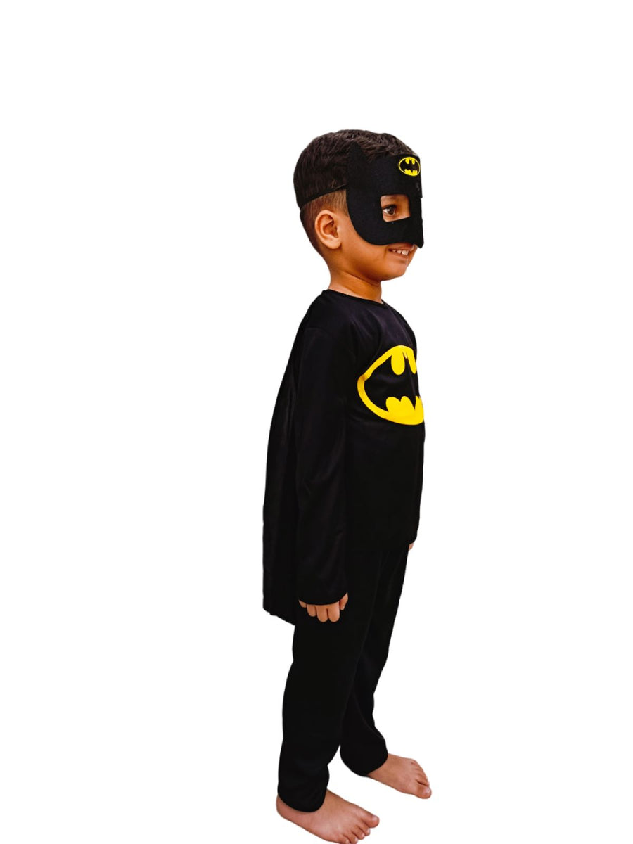 Batman Superhero Comic Movie Character Kids Fancy Dress Costume - Standard