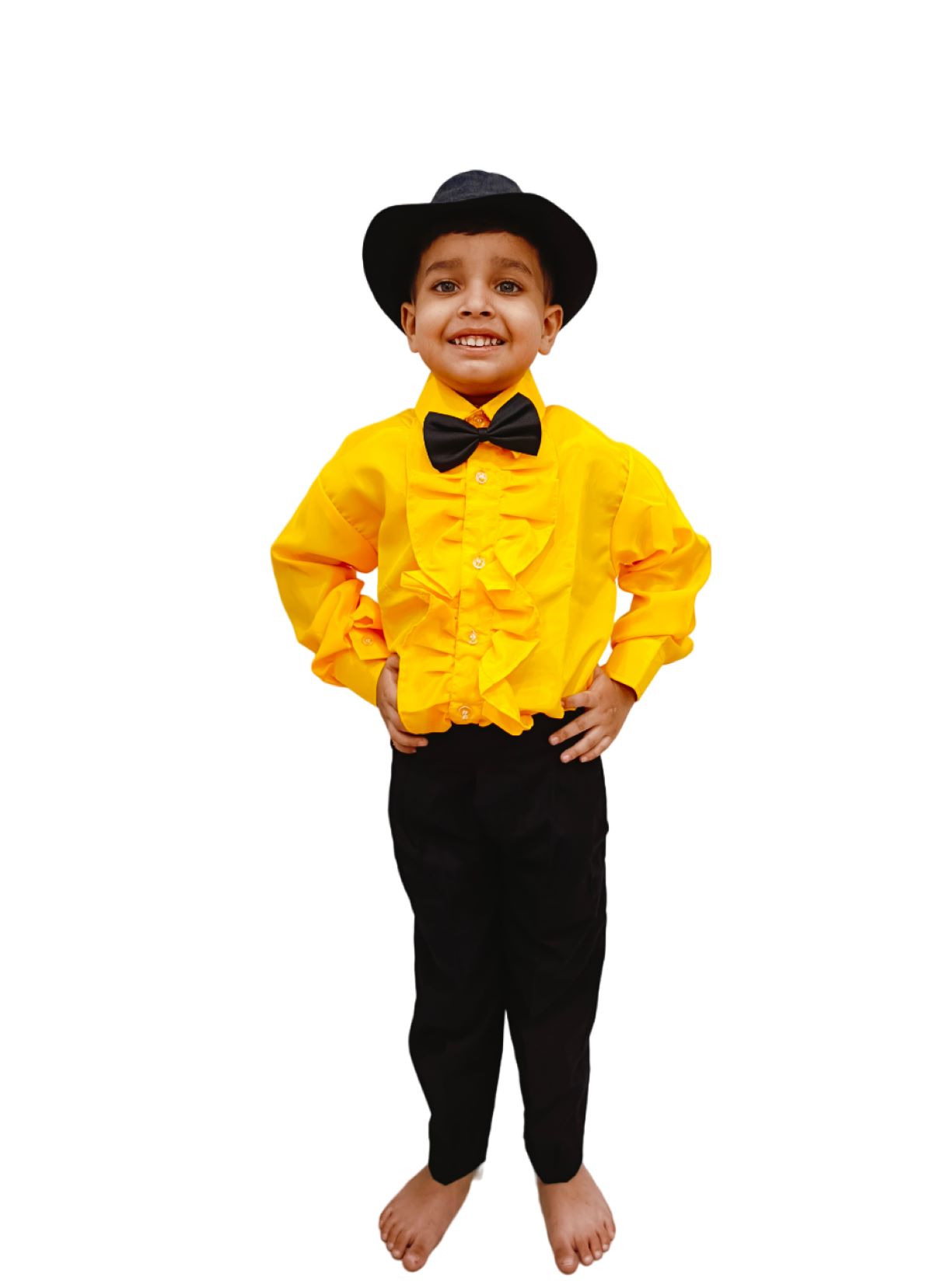 Fancy dress yellow best sale