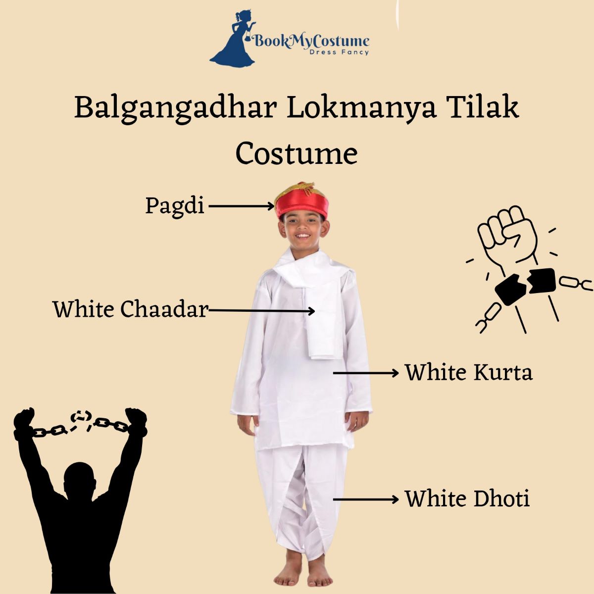 Buy BookMyCostume Indira Gandhi Politician Leader Kids Fancy Dress Costume  5-6 years Online at Low Prices in India - Amazon.in