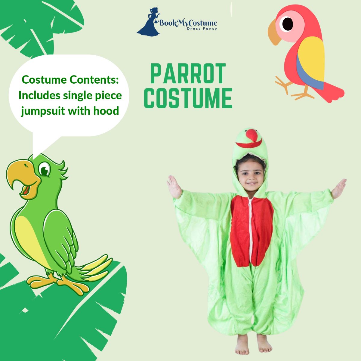 Children's parrot fancy sale dress costume