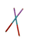 Designer Multicolor Dandiya Sticks for Navratri Garba  Premium Accessory for Kids & Adults