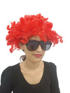 BookMyCostume Buy Red Curly Hair Wig Unisex Adult & Kids Fancy Dress Costume Accessory