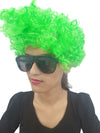 BookMyCostume Buy Green Curly Hair Wig Unisex Adult & Kids Fancy Dress Costume Accessory