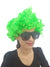 BookMyCostume Buy Green Curly Hair Wig Unisex Adult & Kids Fancy Dress Costume Accessory