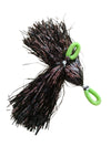 Black Color Pom Poms Cheerleader Dance Costume Accessory for kids & Adults