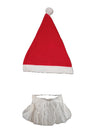 BookMyCostume Christmas Accessory Set Santa Cap and Beard Combo For Kids & Adults Fancy Dress Accessory