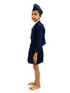 Airline Air Hostess Kids Fancy Dress Costume for Girls - Blue