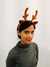 Deer Reindeer Animal Antlers HeadBand Kids Fancy Dress Costume Accessories