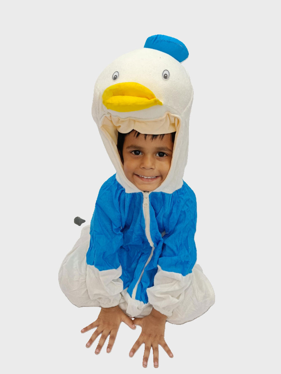 Donald Duck Cartoon Animal Kids Fancy Dress Costume