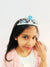 Princess Elsa Silver Tiara Crown HeadBand Fancy Dress Costume Accessory for Girls