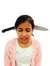 Bloody Sharp Point Knife Headband Fancy Dress Accessory - Halloween