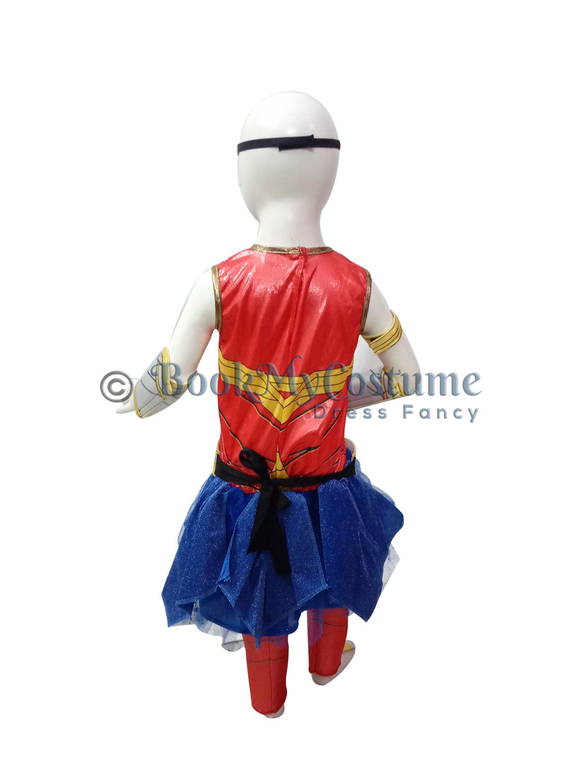 Costume Dress - Red/Wonder Woman - Ladies