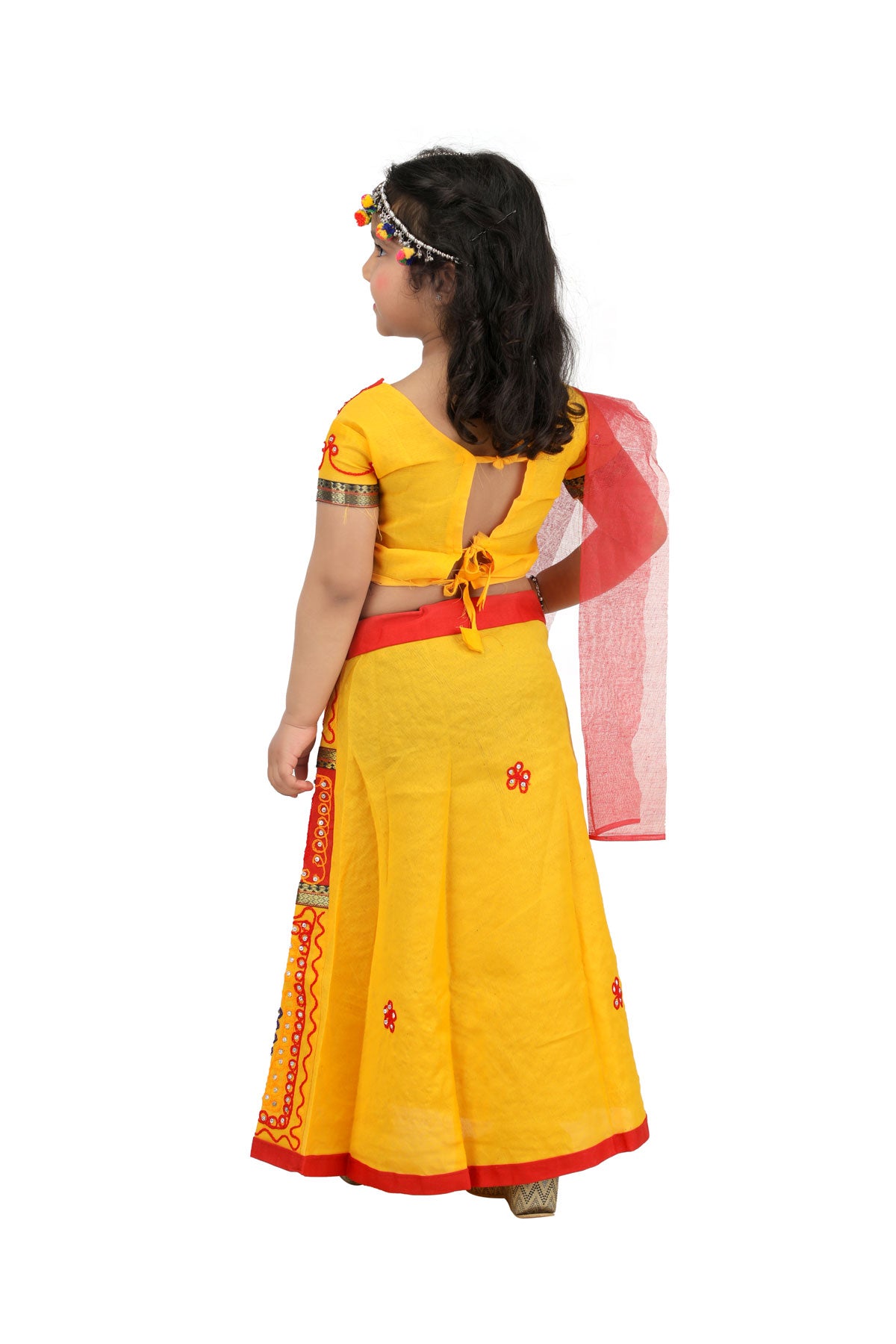 AHHAAAA Girls Cotton Costume Radha Dress Leghnga India | Ubuy