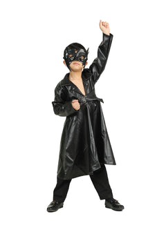 Childs Batman Dark Knight Fancy Dress Superhero Costume Comic Book Week  Boys Kid