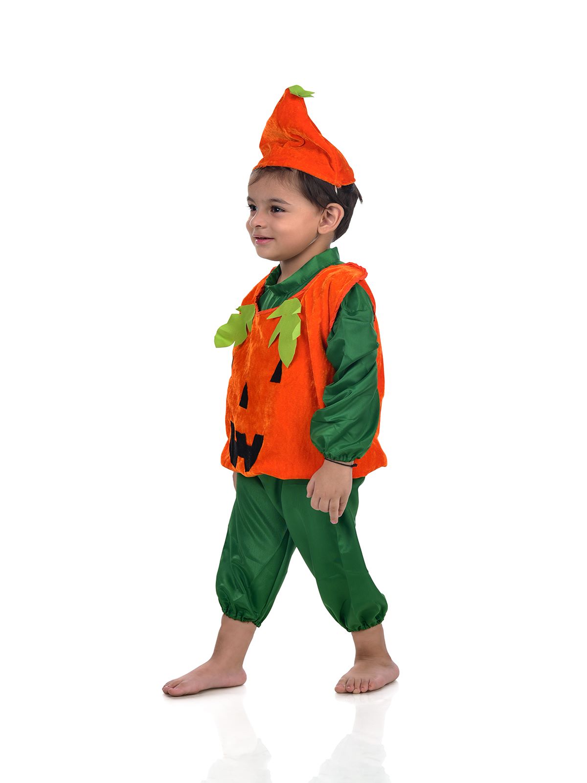 Rent Buy Pumpkin Vegetable Kids Fancy Dress Costume Online in India