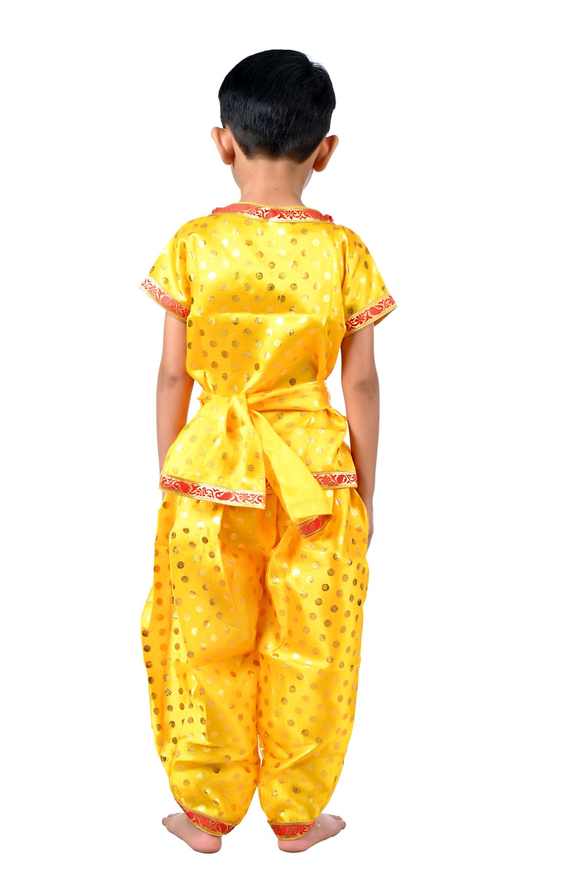 ITSMYCOSTUME Laddu Gopal Krishna Dress Poshak Set of 6(Multicolor Qty:6) -  Itsmycostume