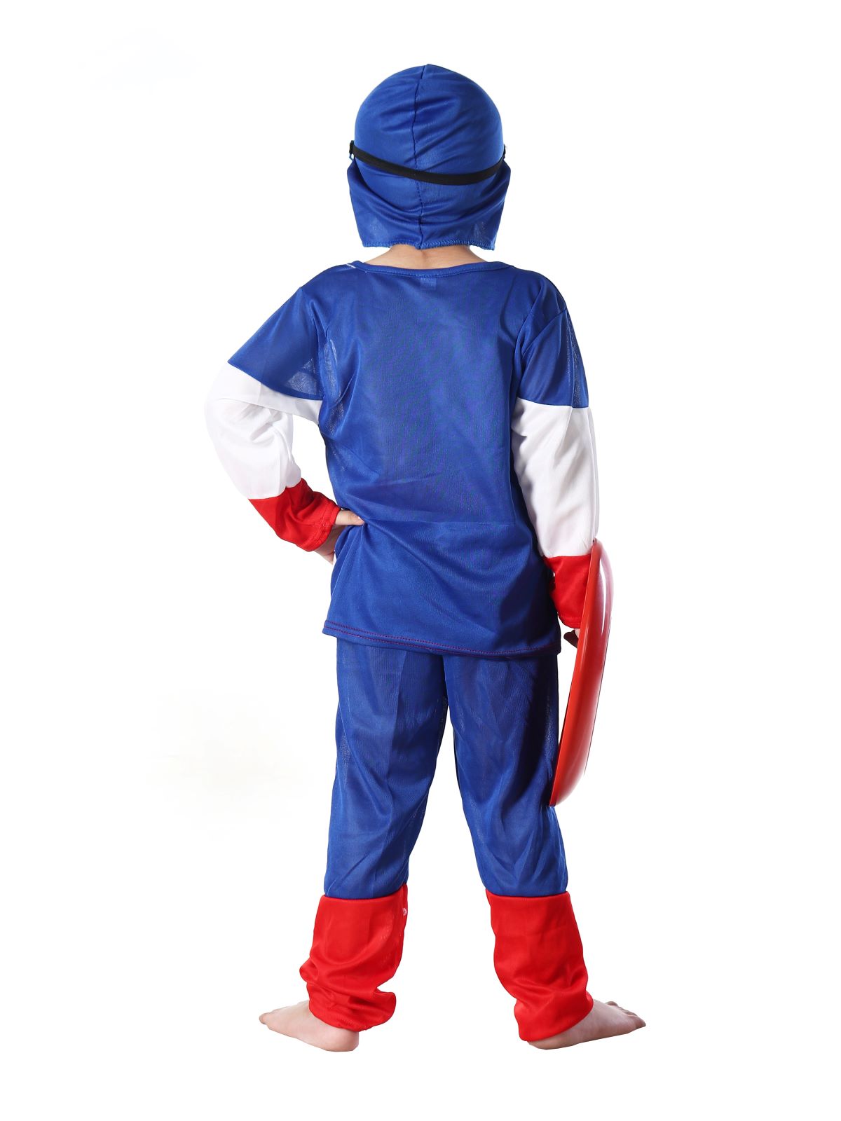 Fleece Captain America Costume For Kids at Rs 1650/piece in Jaipur | ID:  2853173637530