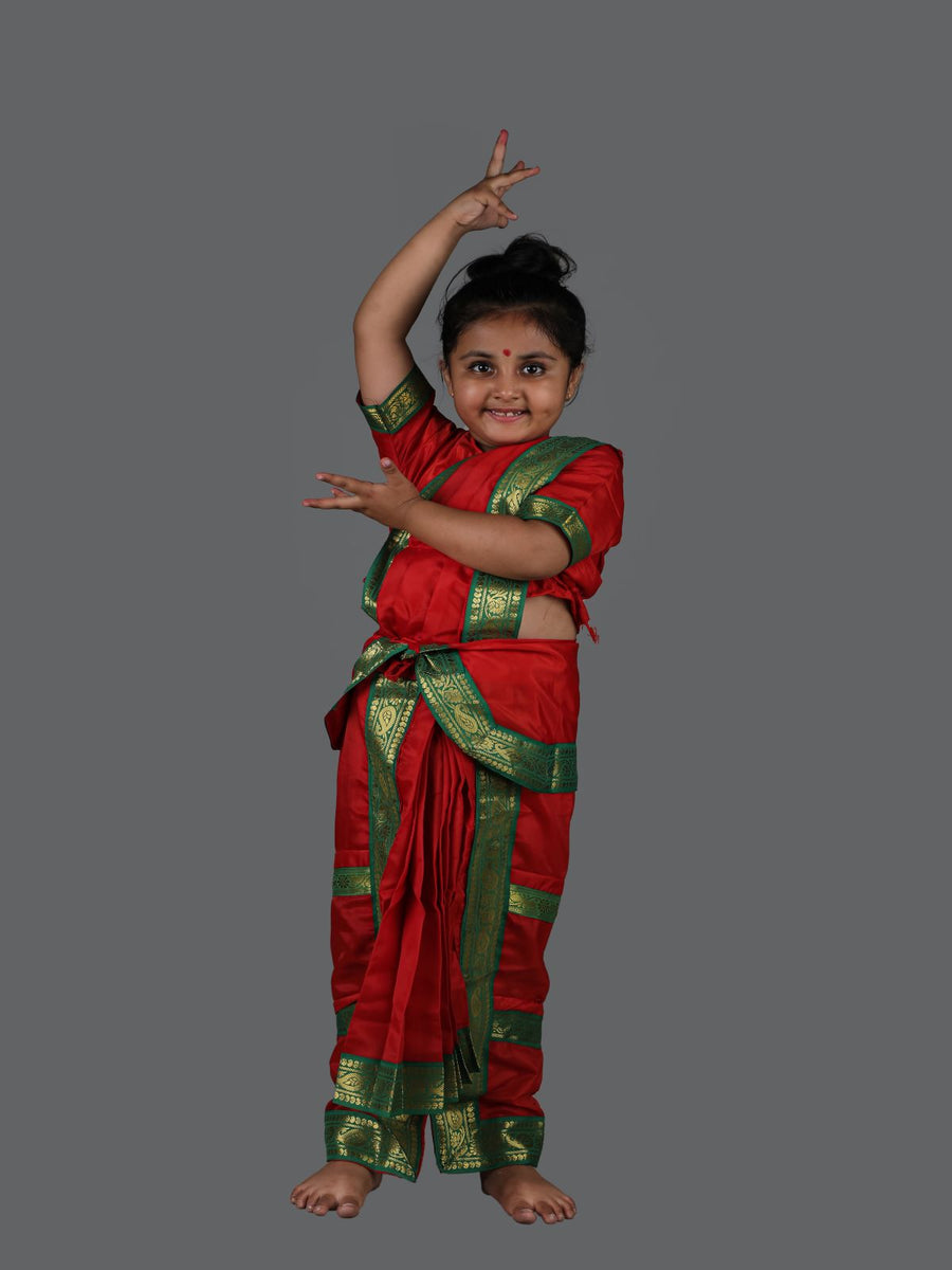 Bharatanatyam dress 2024 for kids