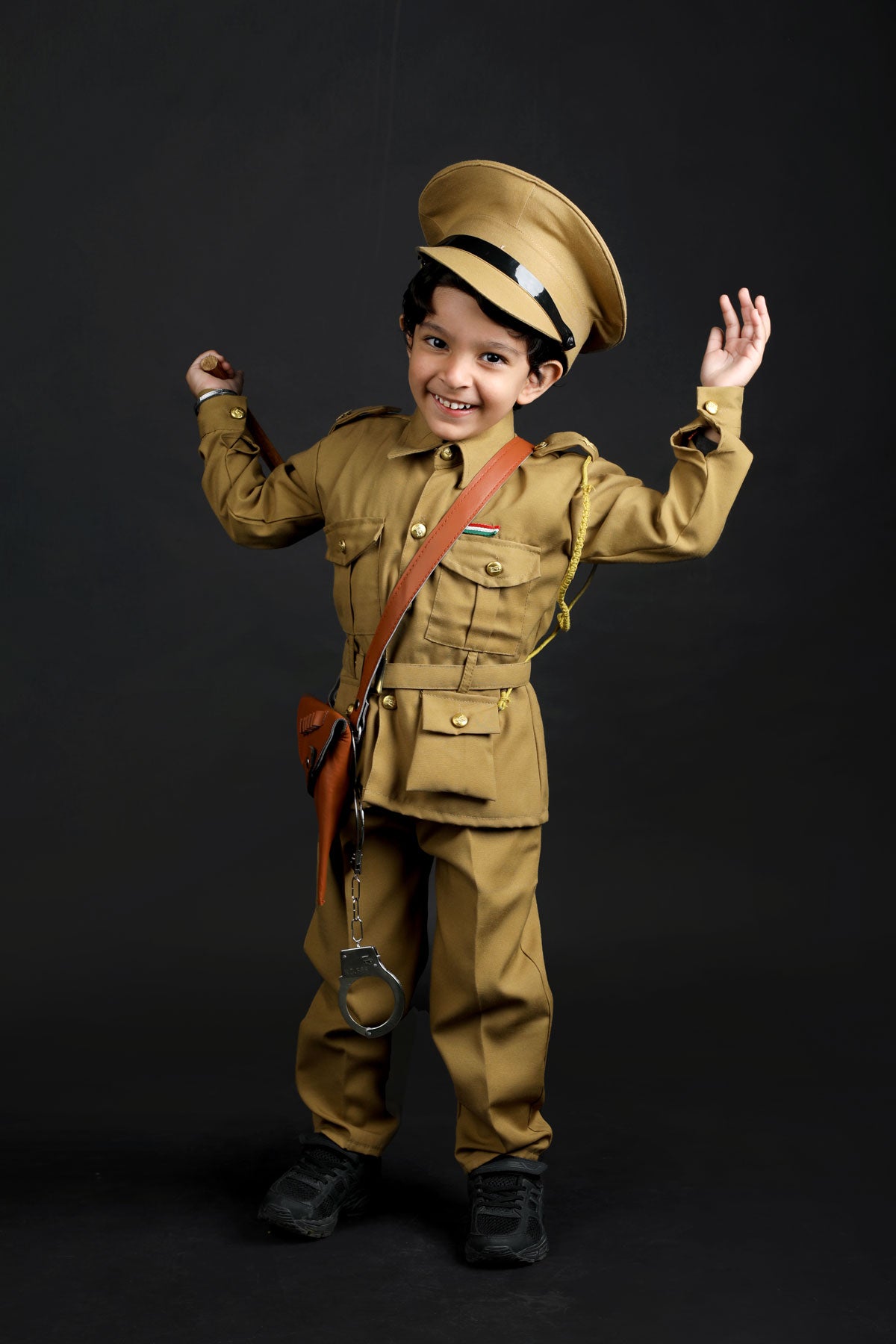Police Dress For Kids Boys Professional Costume