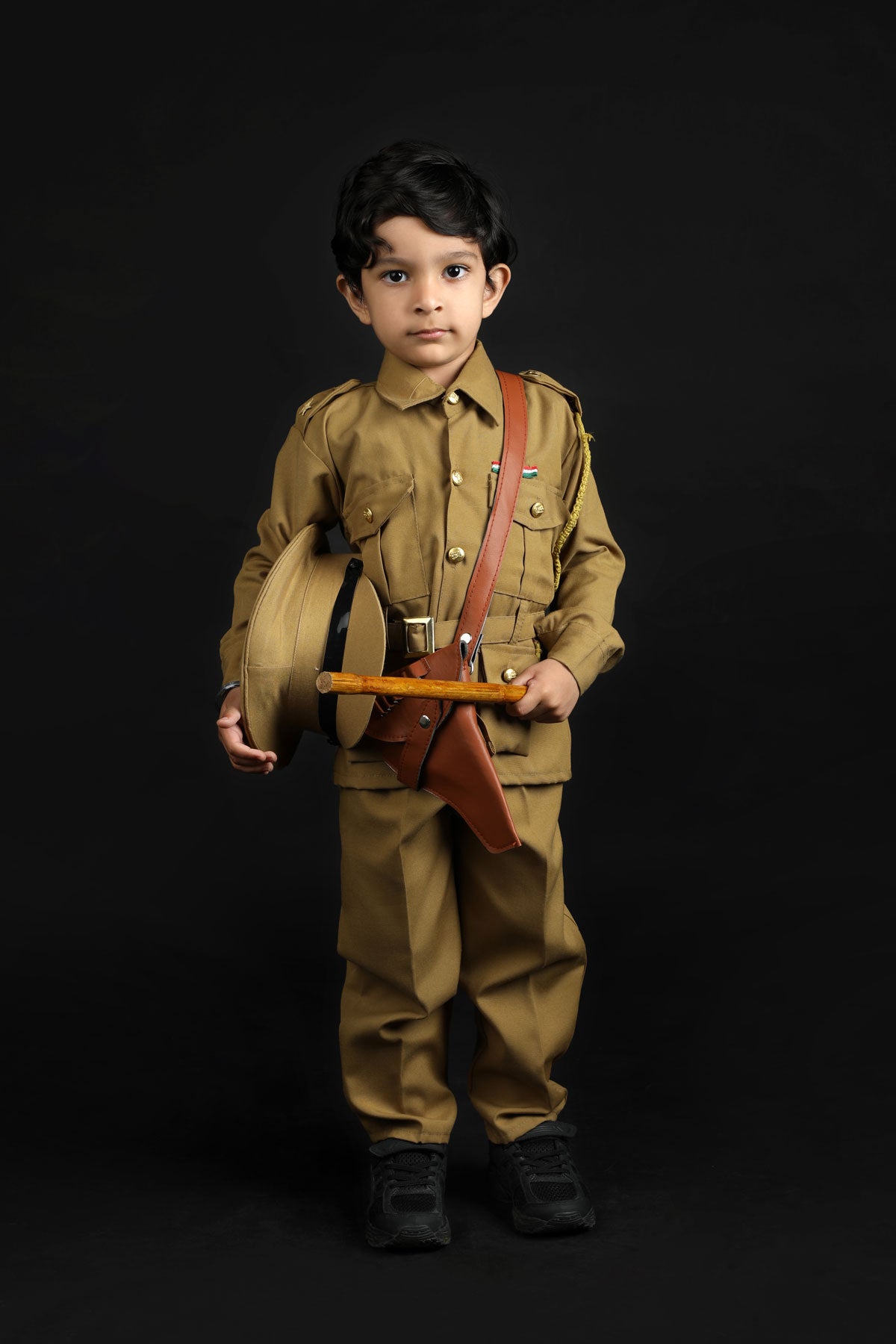 Unisex Khaki Sarvda Military Uniforms Police dress for kids (Size 22) at Rs  180 in Ghaziabad