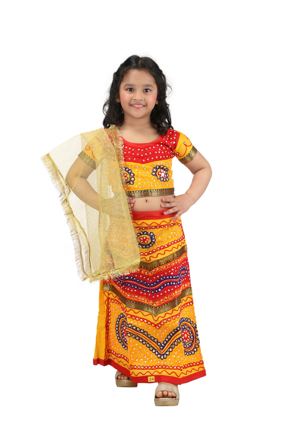 Gujrati dress for kids best sale