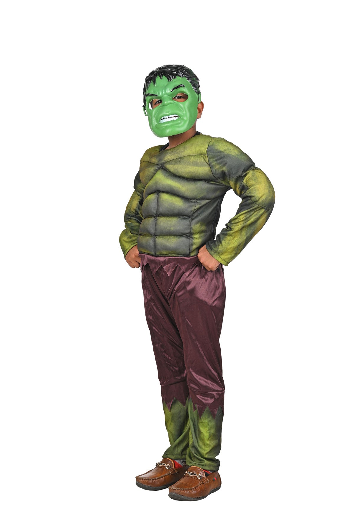 Buy MODERNAZ Ironman dress for kids | captain america dress with hulk dress  superhero (combo 3 pack) with plastic mask, school annual function theme  party fancy dress (2-3 Years) Online at Low