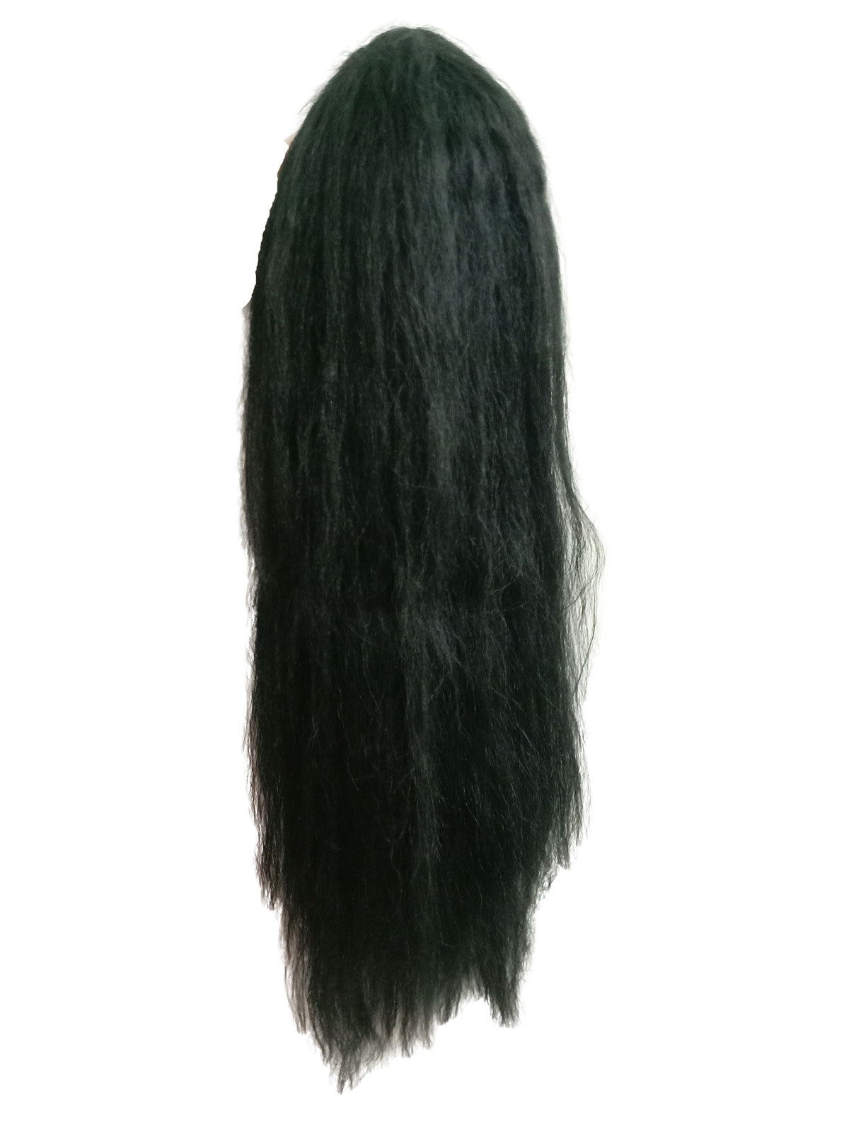 Black hair wig top costume